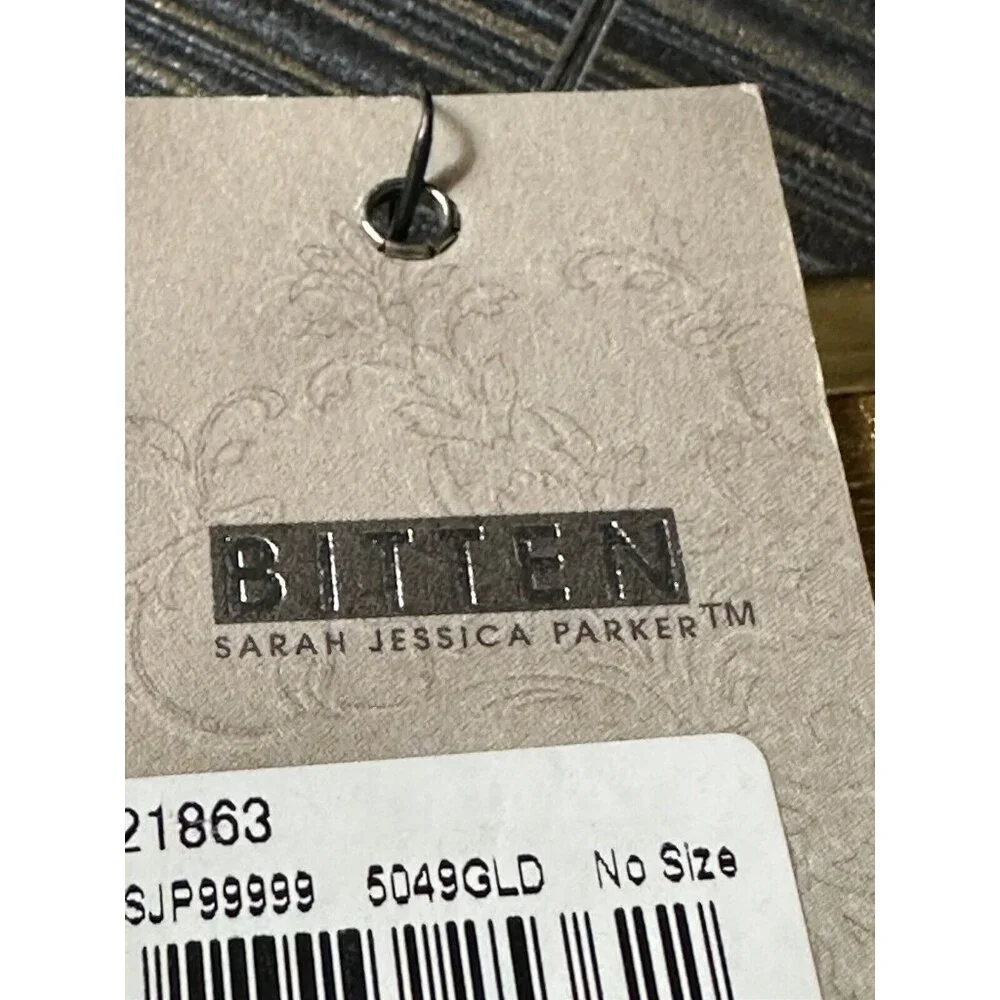 Gold Clutch Bitten By Steve & Barry’s Excl.‎ By Sarah Jessica Parker With Tag